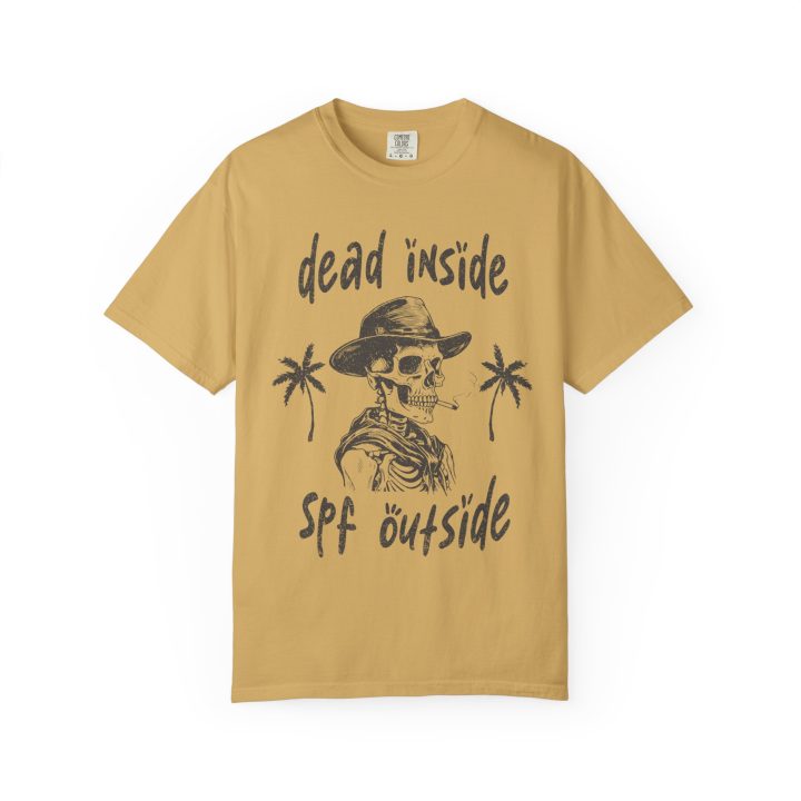 "Dead Inside, SPF Outside" Summer Shirt - Image 8