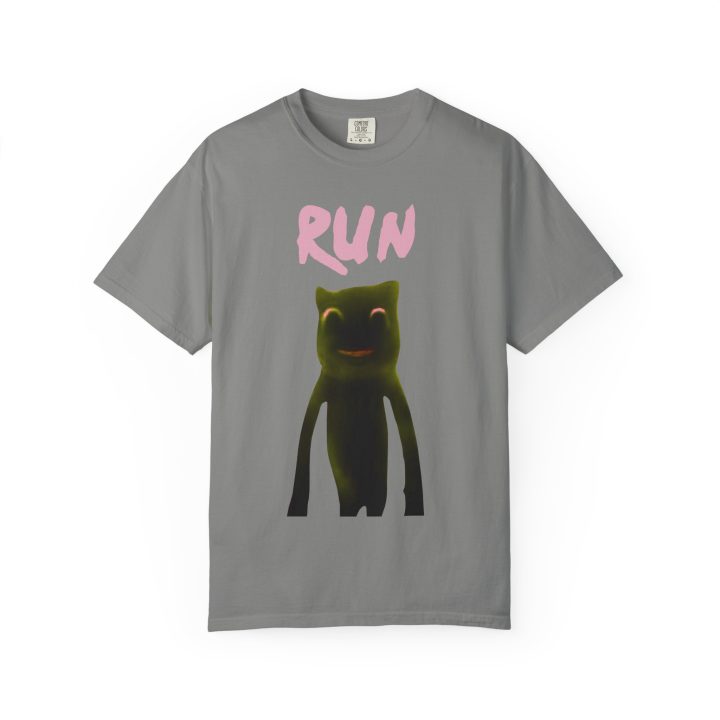 Alternative view of "Run" Scary Horror Cat Shirt