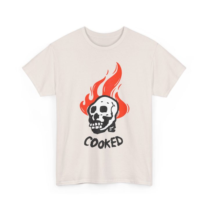 COOKED Flame Skeleton Shirt - Image 3