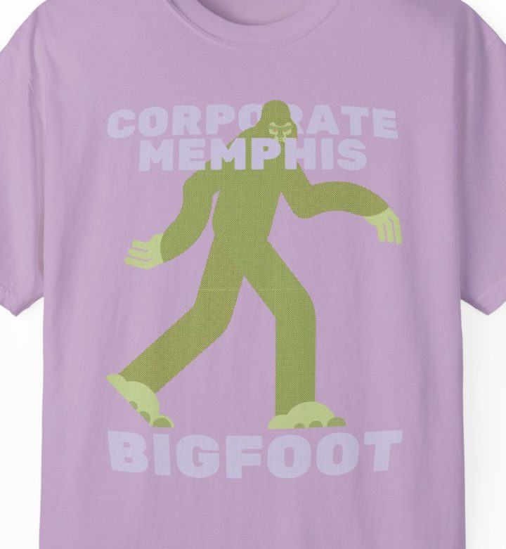 Corporate Memphis Bigfoot Sasquatch Shirt