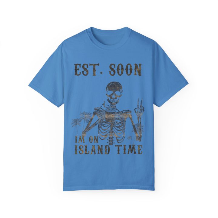 I'm On Island Time, Tropical Vibe & Laziness Shirt - Image 4