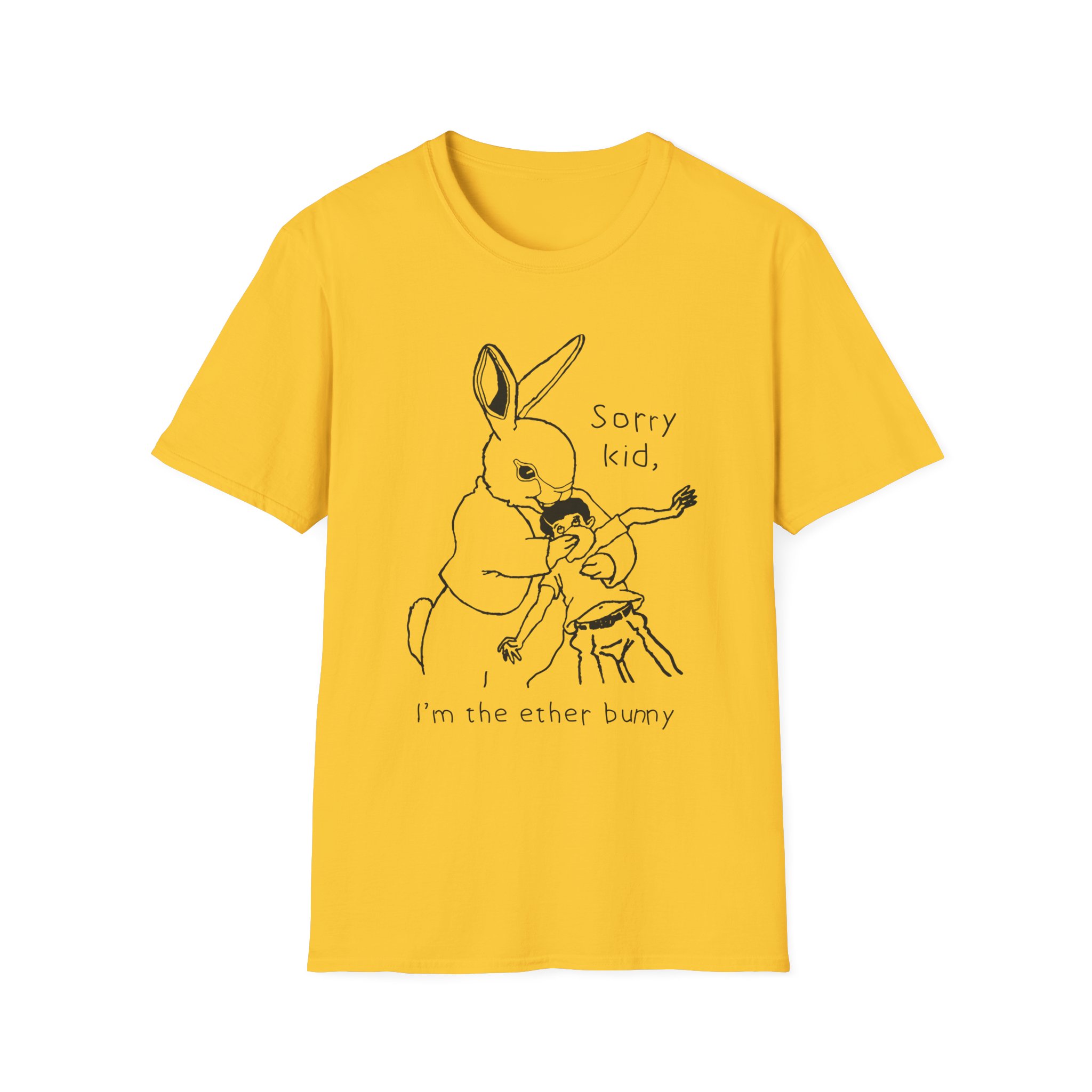 "Sorry Kid, I'm The Ether Bunny" Shirt - Image 3