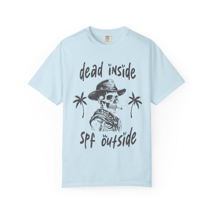 "Dead Inside, SPF Outside" Summer Shirt - Image 7