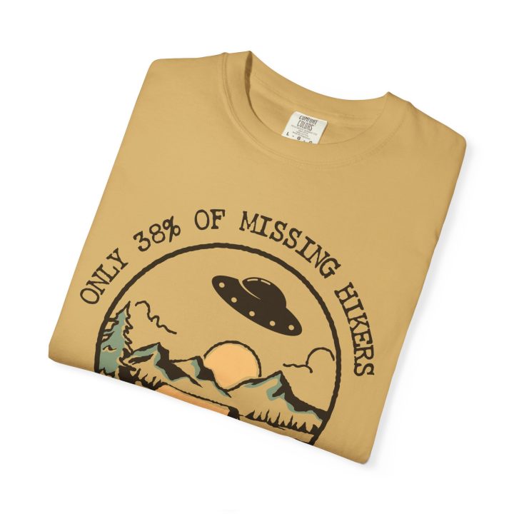 "Only 38% of Missing Hikers Are Recovered Alive" Hiking Shirt - Image 10