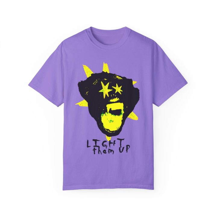 Light Them Up, Exploding Chimpanzee Shirt (Anti-chimp Activism) - Image 3