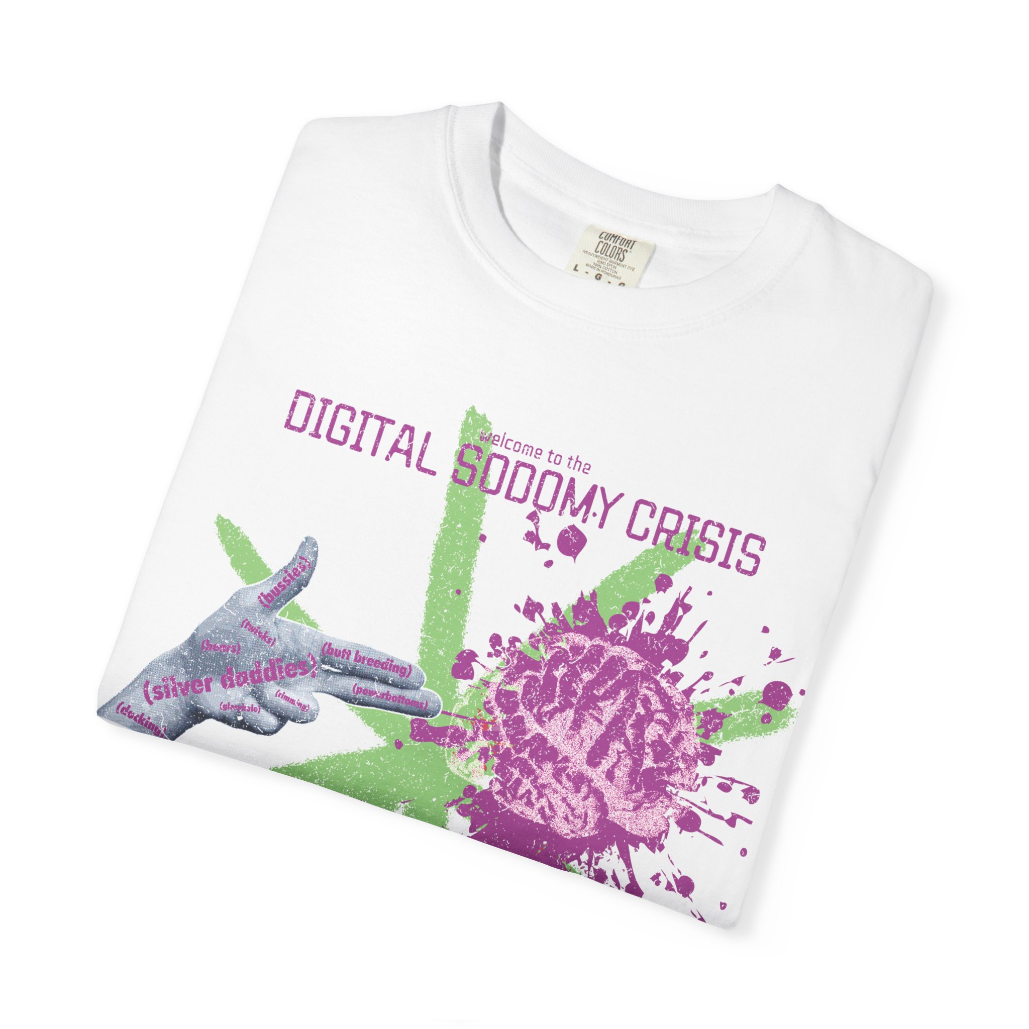Digital Sodomy Crisis Anti-Porn Activism Shirt - Image 3