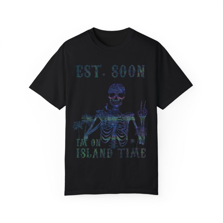 I'm On Island Time, Tropical Vibe & Laziness Shirt - Image 3