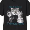 Inside Me There Are 3 Retarded Wolfs Shirt