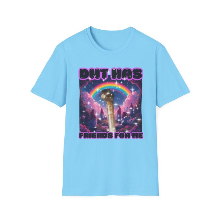 Alternative view of "DMT Has Friends For Me," DMT Machine Elf Shirt