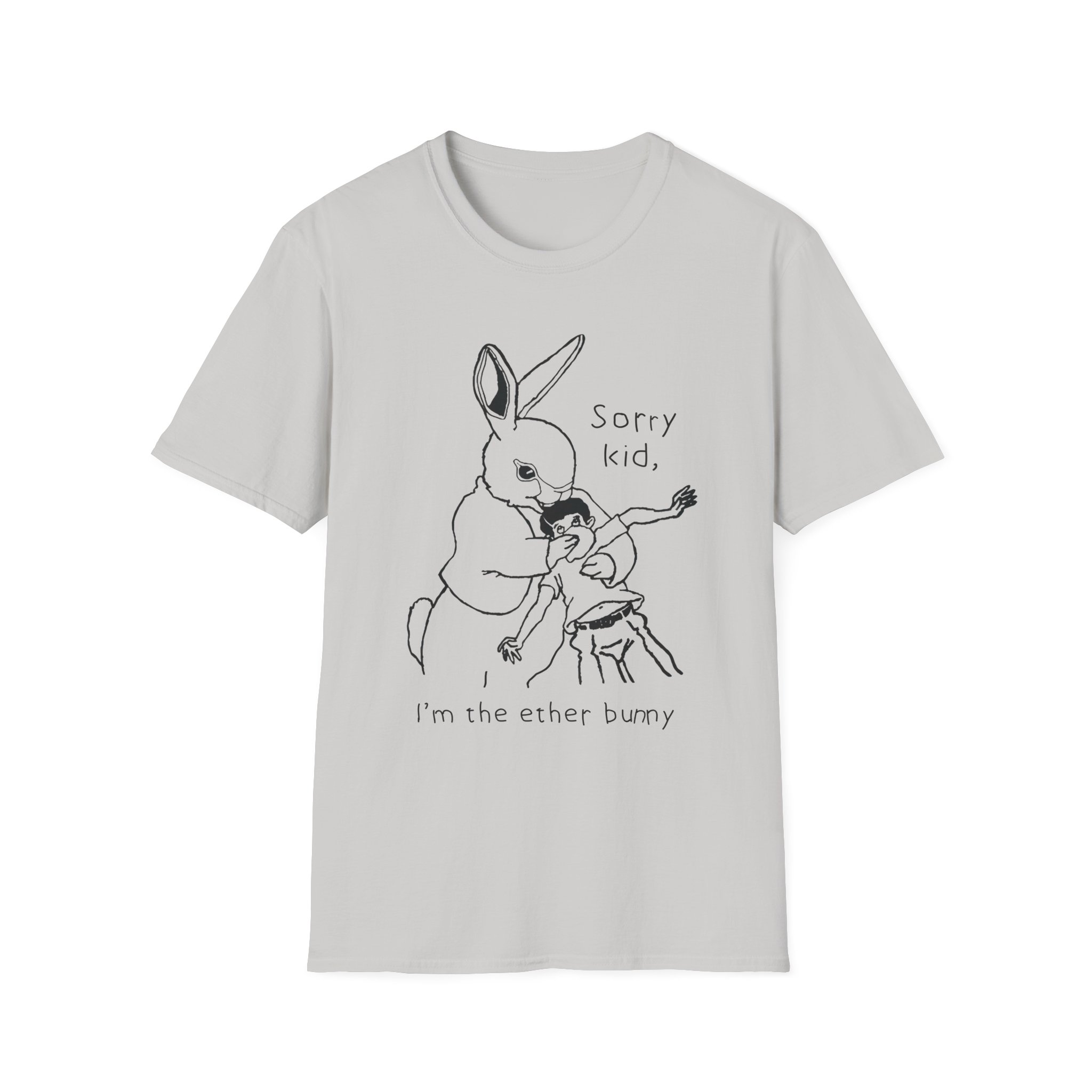 "Sorry Kid, I'm The Ether Bunny" Shirt - Image 6