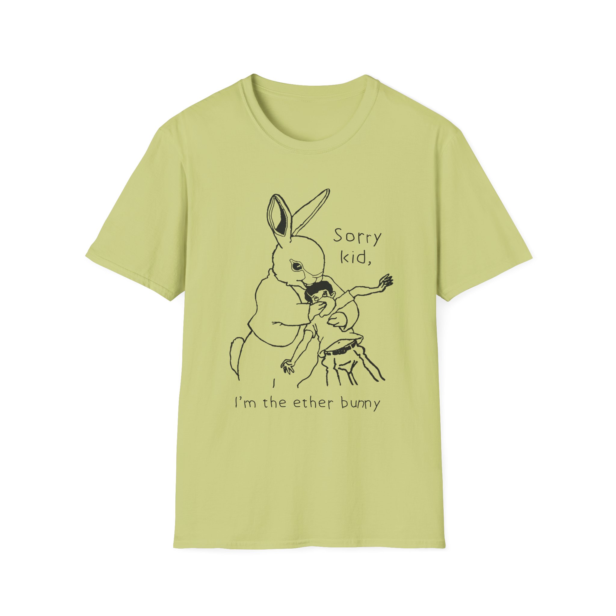 "Sorry Kid, I'm The Ether Bunny" Shirt - Image 7