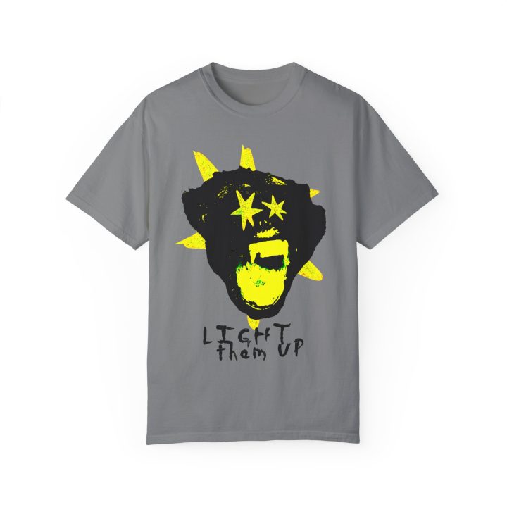 Light Them Up, Exploding Chimpanzee Shirt (Anti-chimp Activism) - Image 4