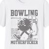 "Bowling Motherfucker" Shirt (Retro Japanese Kawaii Style)