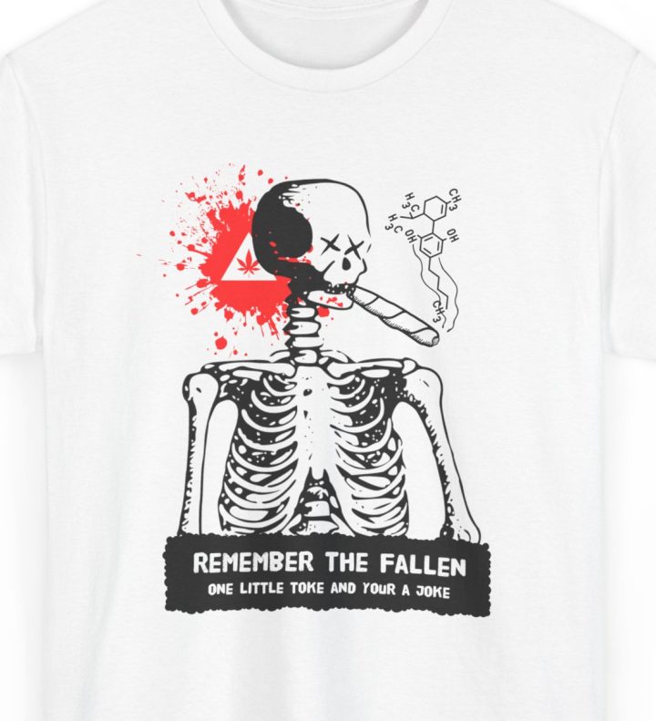 Remember The Fallen, Cannabis Victim Memorial Shirt