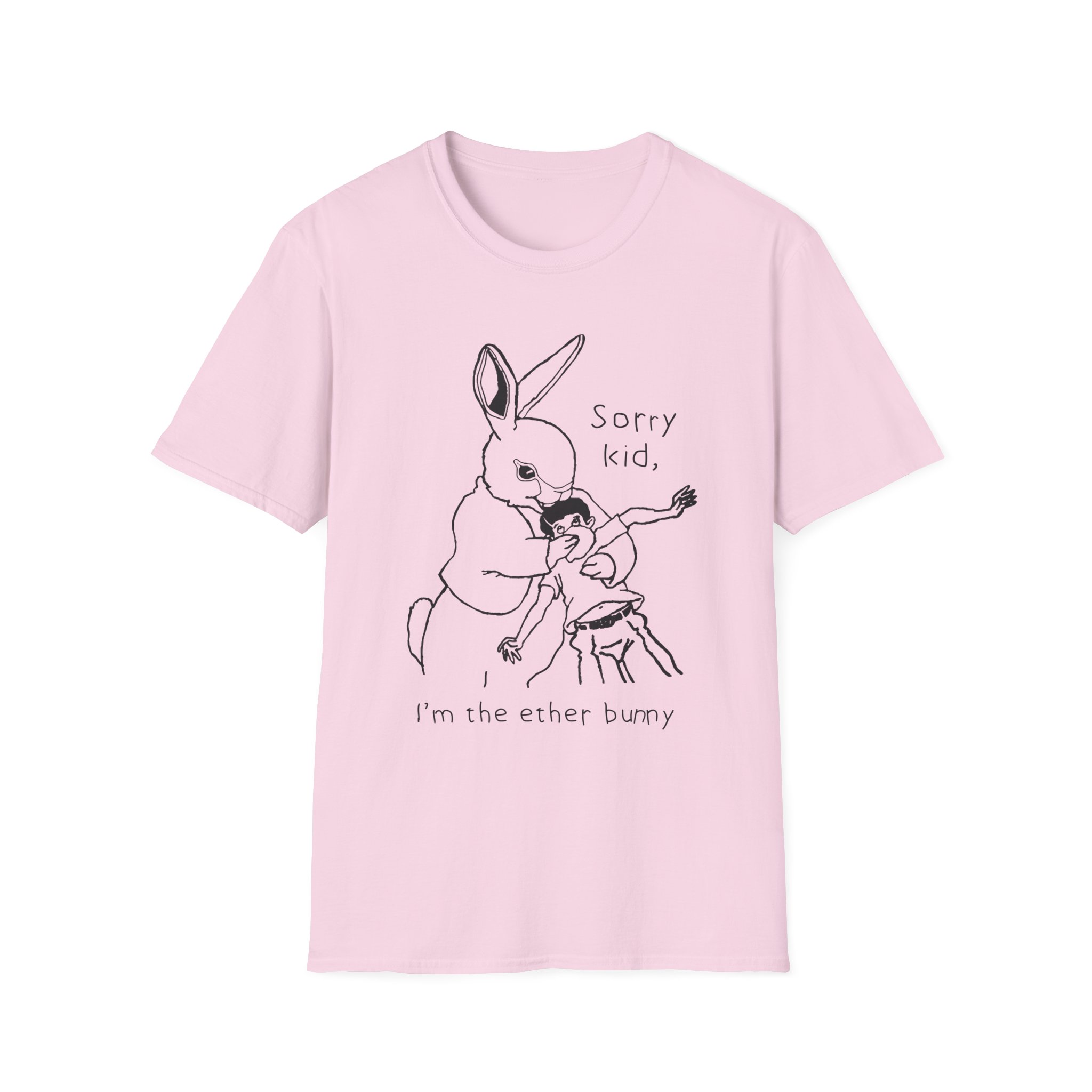 "Sorry Kid, I'm The Ether Bunny" Shirt - Image 4