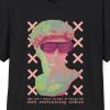 "They Don't Build Statues Of People Who Obey Restraining Orders," Neon David Statue Shirt