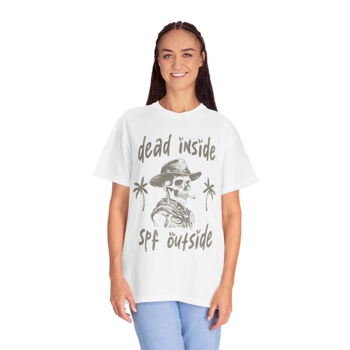"Dead Inside, SPF Outside" Summer Shirt - Image 11