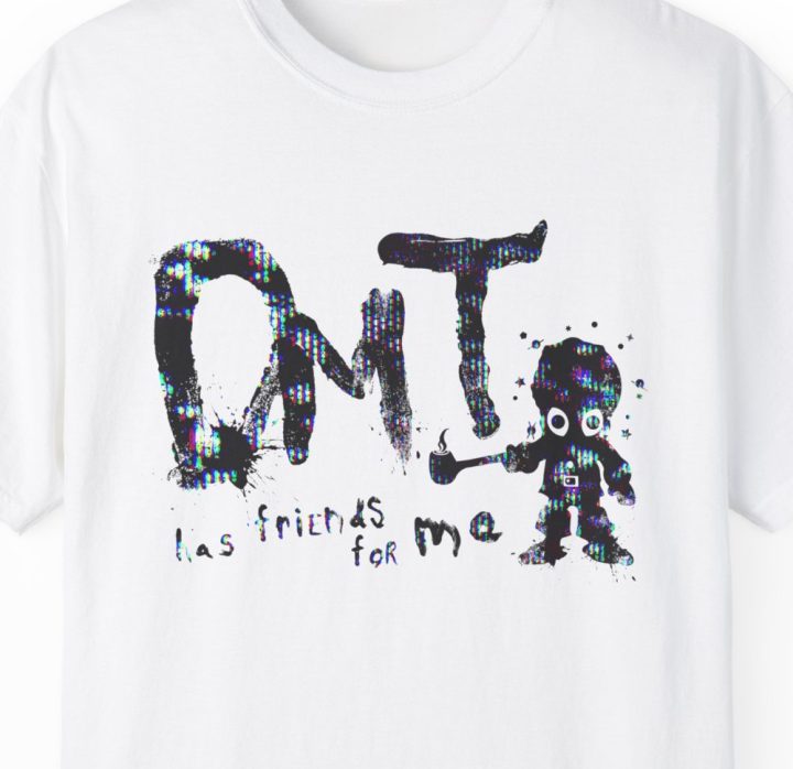 "DMT Has Friends For Me," DMT Machine Elf Shirt
