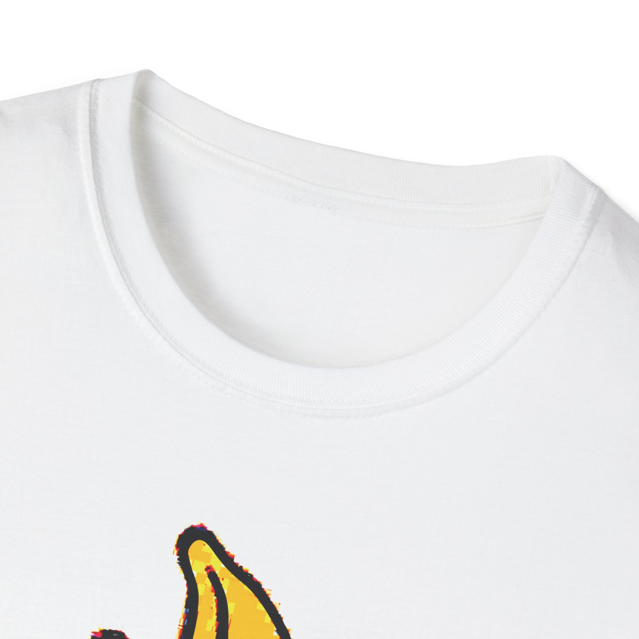 "This Fruit Bouta Pop Off" Banana With Gun Shirt (Deep Fried Meme Style) - Image 2