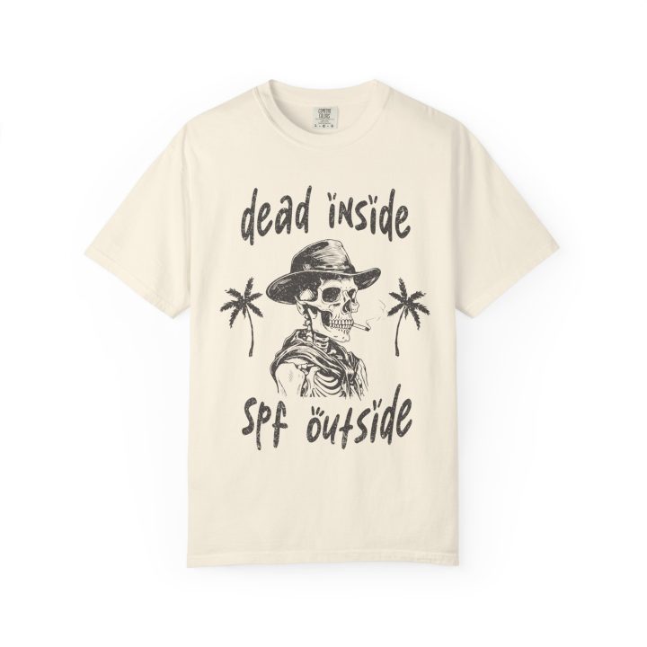 "Dead Inside, SPF Outside" Summer Shirt - Image 3