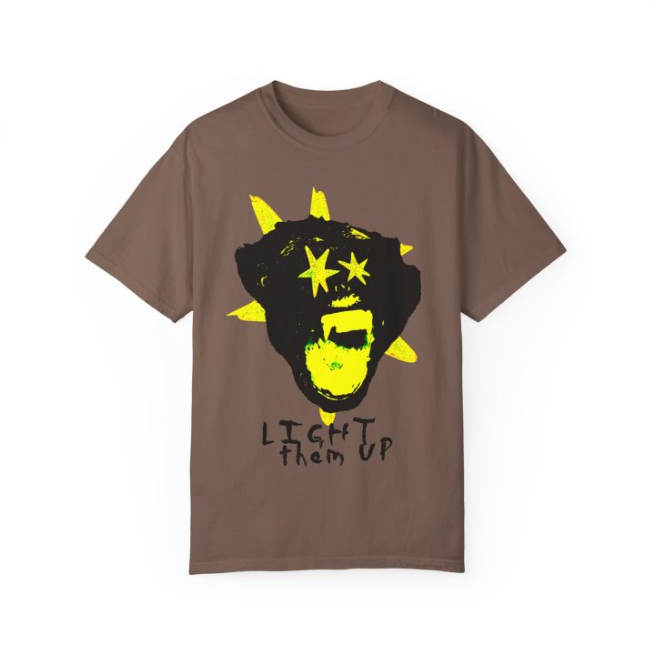 Light Them Up, Exploding Chimpanzee Shirt (Anti-chimp Activism) - Image 8